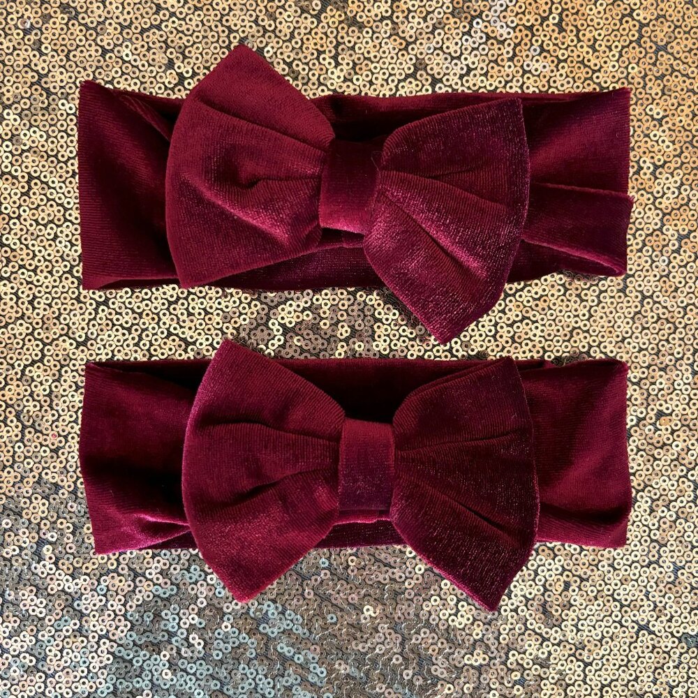 Velvet Heaband bow